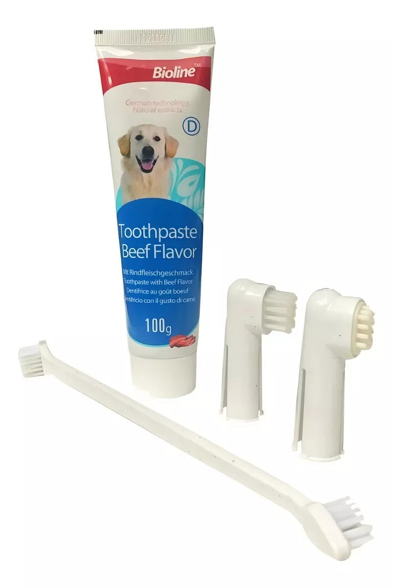 Set Cuidado Dental Bioline para tu Perro